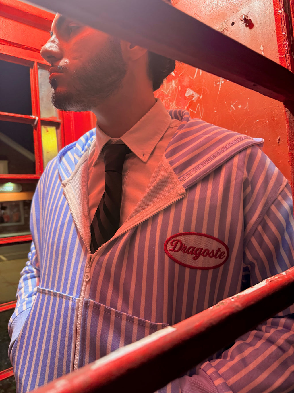 Pinstripe Hoodie